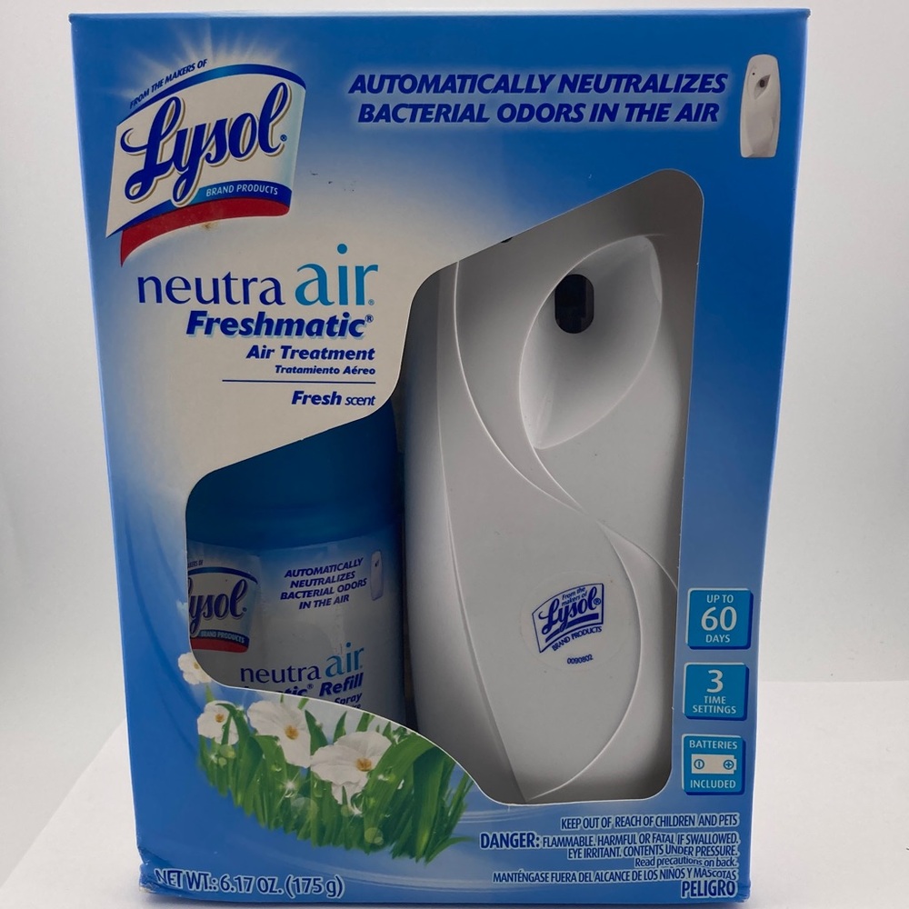 Lysol Freshmatic Neutra Air Starter Kit Fresh Scent Air Wick Automatic